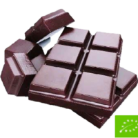 Glass ekologisk choklad