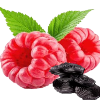 Glass hallon lakrits