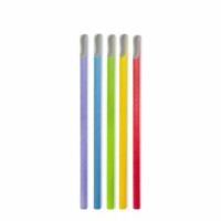 Tillbehör paper spoon straw multicolor